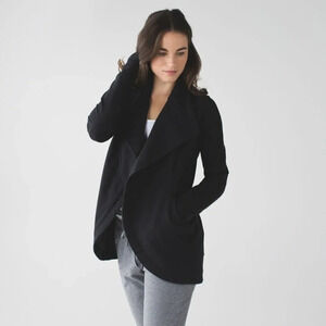 Lululemon That's A Wrap  Cardigan In Black